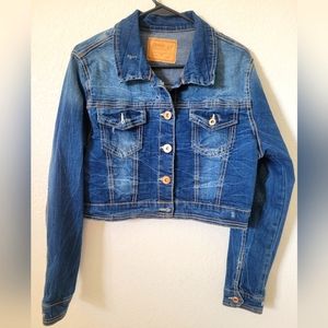 Cropped Jean Jacket